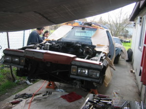 2008 working on the Caddy